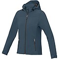 Langley womens softshell jacket, hale blue