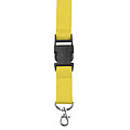 Lanyard and key holderYellow