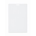 Lanyard badge 120 x 80mm, white