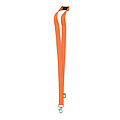 Lanyard in RPET 20 mm, orange