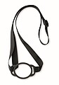 Lanyard with cup holder 6cm, black