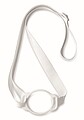 Lanyard with cup holder 6cm, white