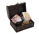 LAPOLINA wooden treasure chest, micro