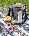 Large basic cooler bag, grey