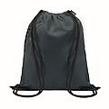 Large drawstring bag 300D RPET, french navy