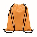 Large drawstring bag 300D RPET, orange