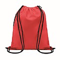 Large drawstring bag 300D RPET, red