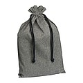 Large drawstring bag made from recycled cotton