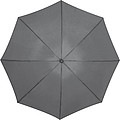 Large umbrella with soft grip., grey