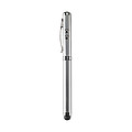 Laser pointer touch pen, matt silver