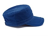 LAWRENCE military style cap, denim