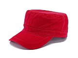 LAWRENCE military style cap, red