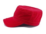 LAWRENCE military style cap, red