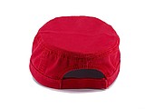LAWRENCE military style cap, red