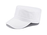 LAWRENCE military style cap, white