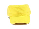 LAWRENCE military style cap, yellow