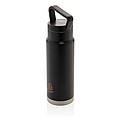 Leakproof vacuum on-the-go bottle with handle