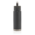 Leakproof vacuum on-the-go bottle with handle