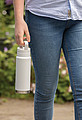 Leakproof vacuum on-the-go bottle with handle