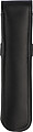 Leather pen pouch Nadir, black