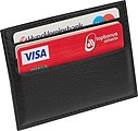 Leather RFID credit card case