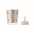 LED tea light candle, gold