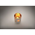 LED tea light candle, gold