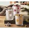 LED tea light candle, red