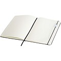 Legato Elegance A5 hard cover notebook and rollerball pen set, solid black