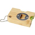 Levo bamboo bottle opener with level, natural
