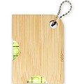 Levo bamboo bottle opener with level, natural