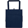 Liberty GRS recycled non-woven bottom board tote bag 29L, navy