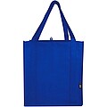 Liberty GRS recycled non-woven bottom board tote bag 29L, royal blue