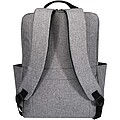 Libra 15” GRS recycled laptop backpack 15L, heather grey
