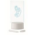 Light-up LED memo board, white