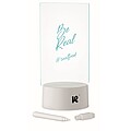 Light-up LED memo board, white