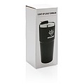 Light up logo tumbler, black