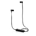 Light up logo wireless earbuds, black