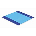 Lightweight large beach mat, turquoise