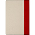 Liliana A5 sugar cane paper hard cover notebook, brick