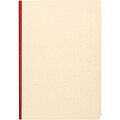 Liliana A5 sugarcane and RPET soft cover notebook, brick