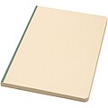 Liliana A5 sugarcane and RPET soft cover notebook, heather green