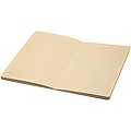 Liliana A5 sugarcane and RPET soft cover notebook, heather green