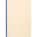 Liliana A5 sugarcane and RPET soft cover notebook, ocean blue