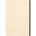 Liliana A5 sugarcane and RPET soft cover notebook, solid black