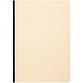 Liliana A5 sugarcane and RPET soft cover notebook, solid black