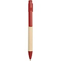 Liliana sugarcane paper ballpoint pen (blue ink), brick