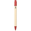 Liliana sugarcane paper ballpoint pen (blue ink), brick