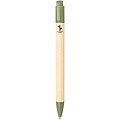 Liliana sugarcane paper ballpoint pen (blue ink), heather green