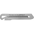 Linear cutter knife, silver